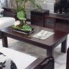现代中式简约实木客厅家具 客厅茶几长方几全实木